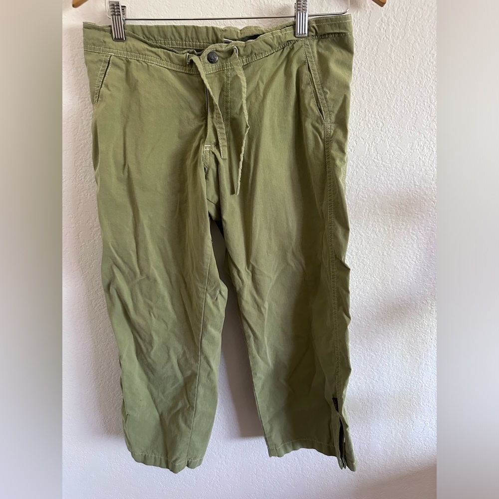 Prana Olive Green Capris